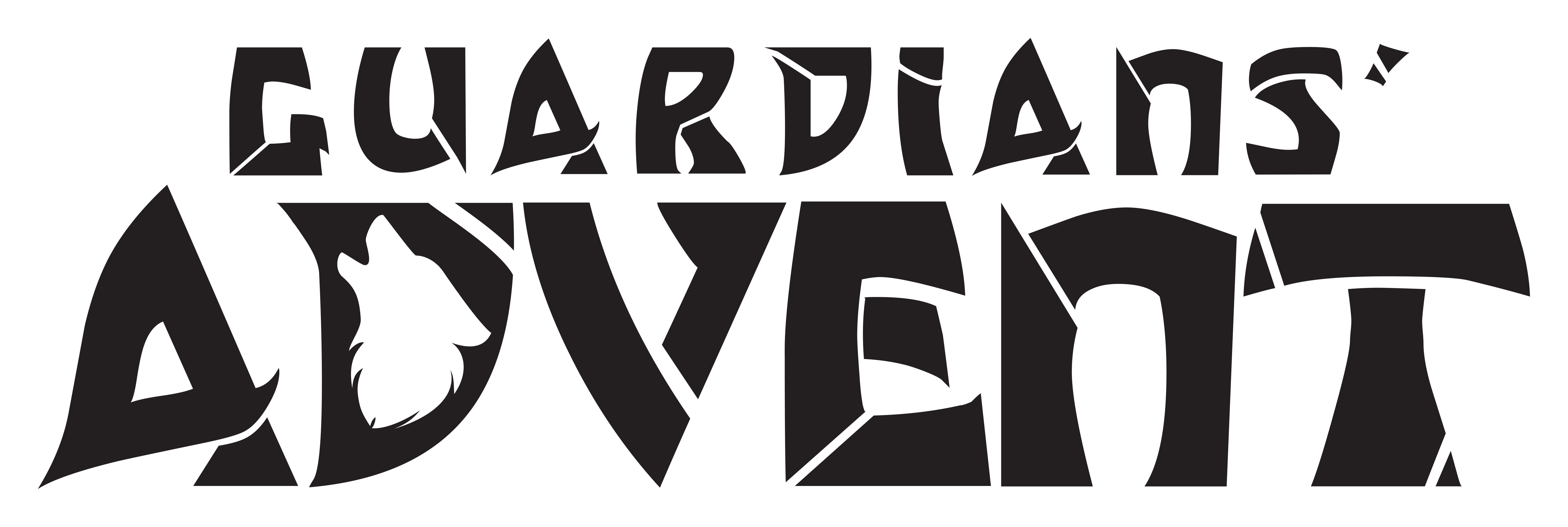 Guardians' Advent Logo - Grey Version #guardiansadvent